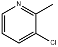 3-クロロ-2-メチルピリジン 化学構造式