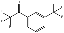 3'-トリフルオロメチル-α,α,α-トリフルオロアセトフェノン 化学構造式