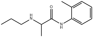 丙胺卡因, 721-50-6, 结构式