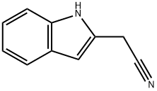 1H-Indole-2-acetonitrile(9CI), 7210-27-7, 结构式