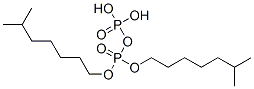 Diphosphoric acid diisooctyl ester Structure