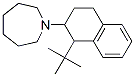 1-[(1,1-Dimethylethyl)-1,2,3,4-tetrahydro-2-naphthalenyl]hexahydro-1H-azepine Structure