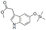 5-[(Trimethylsilyl)oxy]-1H-indole-3-acetic acid methyl ester Structure