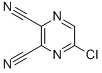 5-クロロピラジン-2,3-ジカルボニトリル 化学構造式