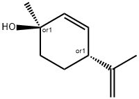 反式-1-甲基-4-(1-甲基乙烯基)环己-2-烯-1-醇,7212-40-0,结构式