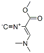 3-(二甲基氨基)-2-异氰基-2-丙烯酸甲酯, 72130-98-4, 结构式
