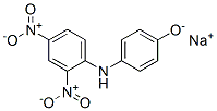 Sodium 4-[(2,4-dinitrophenyl)amino]phenolate Struktur