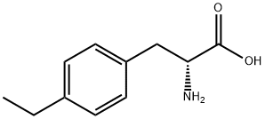 (R)-2-Amino-3-(4-ethylphenyl)propanoic acid Structure
