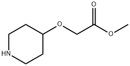 Acetic acid, (4-piperidinyloxy)-, methyl ester (9CI)|4-基氧哌啶乙酸甲酯