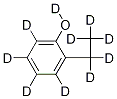 2-乙基苯酚-D10, 721429-63-6, 结构式