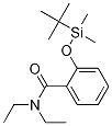 BenzaMide, 2-[[(1,1-diMethylethyl)diMethylsilyl]oxy]-N,N-diethyl- 结构式