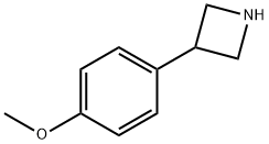 3-(4-Methoxyphenyl)azetidine Structure