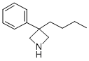 3-Butyl-3-phenylazetidine Structure