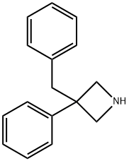 3-Benzyl-3-phenylazetidine Structure