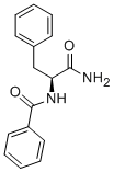 N-Α-苯甲酰基-L-苯丙氨酸酰胺, 72150-35-7, 结构式