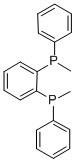 (1R,2R)-(+)-BIS(METHYLPHENYLPHOSPHINO)BENZENE 结构式