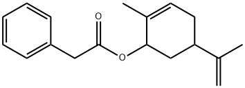 Benzeneacetic acid 2-methyl-5-(1-methylethenyl)-2-cyclohexen-1-yl ester|
