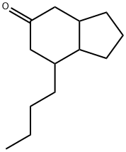 7-Butyloctahydro-5H-inden-5-one Structure