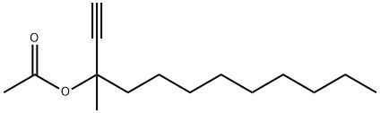 3-メチル-1-ドデシン-3-オールアセタート 化学構造式