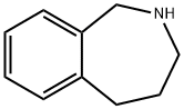 2,3,4,5-テトラヒドロ-1H-ベンゾ[C]アゼピン 化学構造式