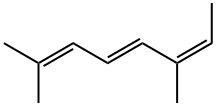 别罗勒烯,7216-56-0,结构式