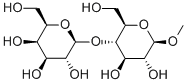 1-O-メチル-β-ラクトース 化学構造式