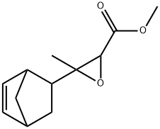 methyl 3-bicyclo[2.2.1]hept-5-en-2-yl-3-methyloxirane-2-carboxylate Structure