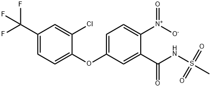 氟磺胺草醚 结构式