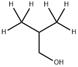2-メチル-D3-プロピル-3,3,3-D3アルコール 化学構造式