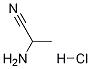 2-AMINOPROPANENITRILE HYDROCHLORIDE Structure