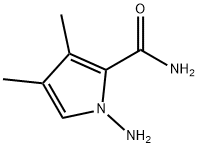 1H-Pyrrole-2-carboxamide,1-amino-3,4-dimethyl-(9CI) 结构式