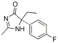 4H-Imidazol-4-one,5-ethyl-5-(4-fluorophenyl)-1,5-dihydro-2-methyl-,(+)-(9CI) Structure