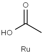 Ruthenium acetate 化学構造式