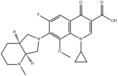 盐酸莫西沙星杂质F, 721970-37-2, 结构式