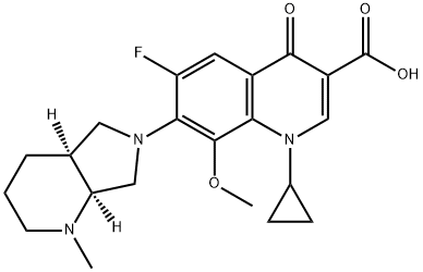 N-Methyl Moxifloxacin Structure