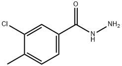 3-氯-4-甲基-苯甲酰肼, 72198-84-6, 结构式