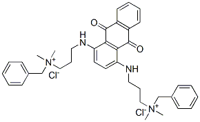 72214-26-7 [(9,10-dihydro-9,10-dioxo-1,4-anthrylene)bis(iminopropane-1,3-diyl)]bis[benzyldimethylammonium] dichloride 