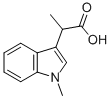 1H-Indole-3-aceticacid,-alpha-,1-dimethyl-(9CI) Struktur