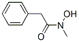 N-methylphenylacetohydroxamic acid Struktur