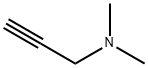 N,N-ジメチルプロパルギルアミン 化学構造式