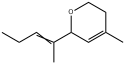 3,6-Dihydro-4-methyl-6-(1-methyl-1-butenyl)-2H-pyran|