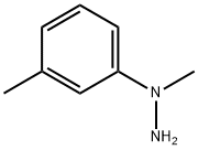 1-METHYL-1-(M-TOLYL)HYDRAZINE Struktur