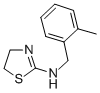 2-((o-Methylbenzyl)amino)-2-thiazoline 结构式