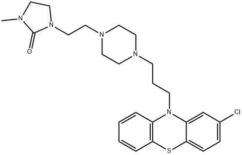 Imiclopazine Struktur