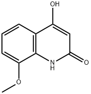 2,4-DIHYDROXY-8-METHOXYQUINOLINE Structure