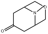 9-甲基-7-氧杂-9-氮杂双环[3.3.1]壬烷-3-酮,7224-81-9,结构式