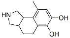 1H-Benz[e]isoindole-6,7-diol, 2,3,3a,4,5,9b-hexahydro-9-methyl- (9CI) Structure