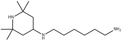 N-(2,2,6,6-tetramethylpiperidin-4-yl)hexane-1,6-diamine 结构式