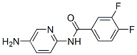 Benzamide, N-(5-amino-2-pyridinyl)-3,4-difluoro- (9CI) Struktur