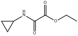 乙基 2-(环丙基氨基)-2-氧亚基醋酸盐, 722486-66-0, 结构式